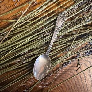 Vintage Arkansas Collectible Souvenir Sterling Silver Spoon